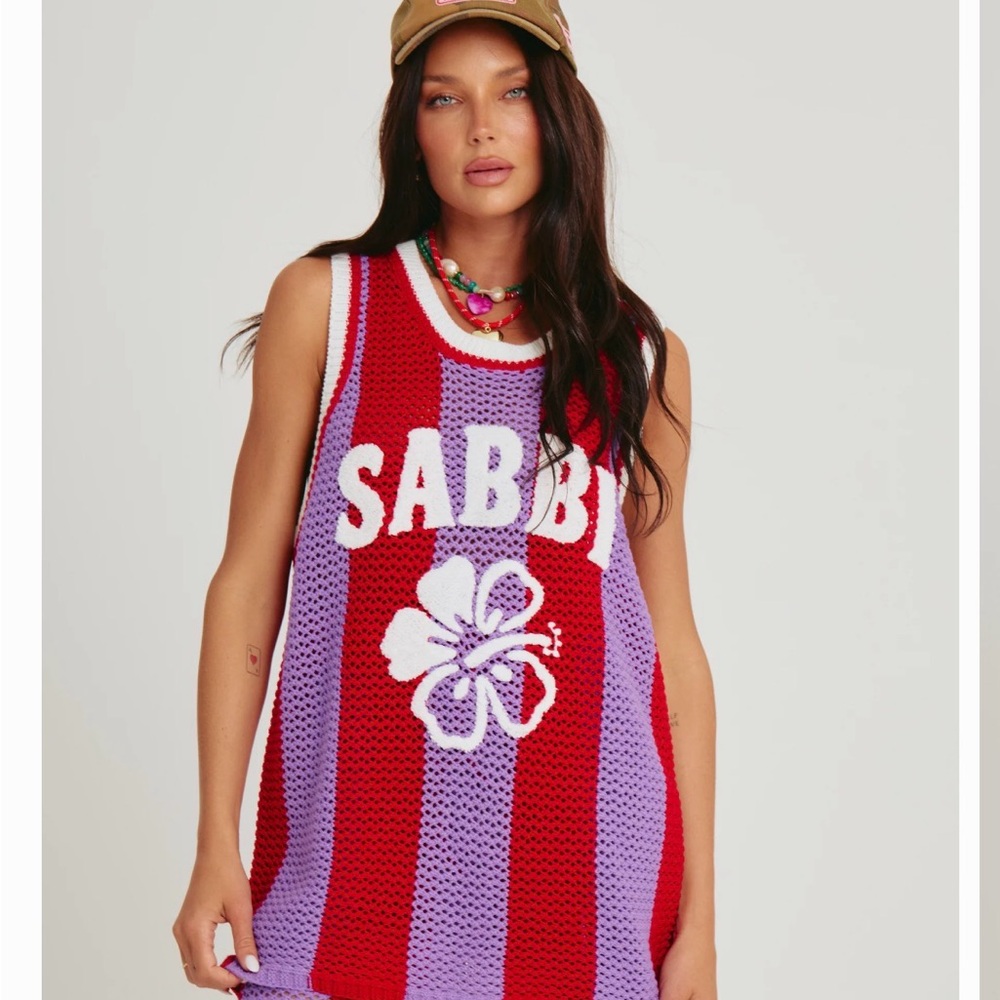 SABBI Crochet Singlet S  SOLD OUT